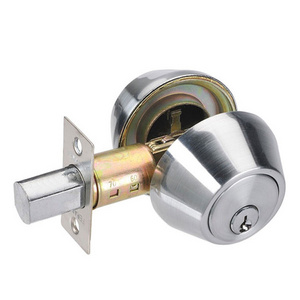 Heavy Duty Double Cylinder 102 SS 3 Keys Adjustable Latch Dead Bolt Security Deadbolt Lock