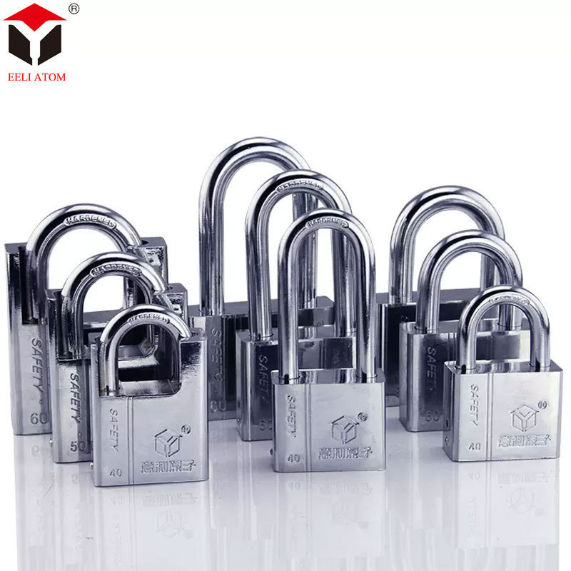 Brass Padlock Outdoor Heavy Duty Door Security Padlock Combination Alarm Wholesale Safety Padlock