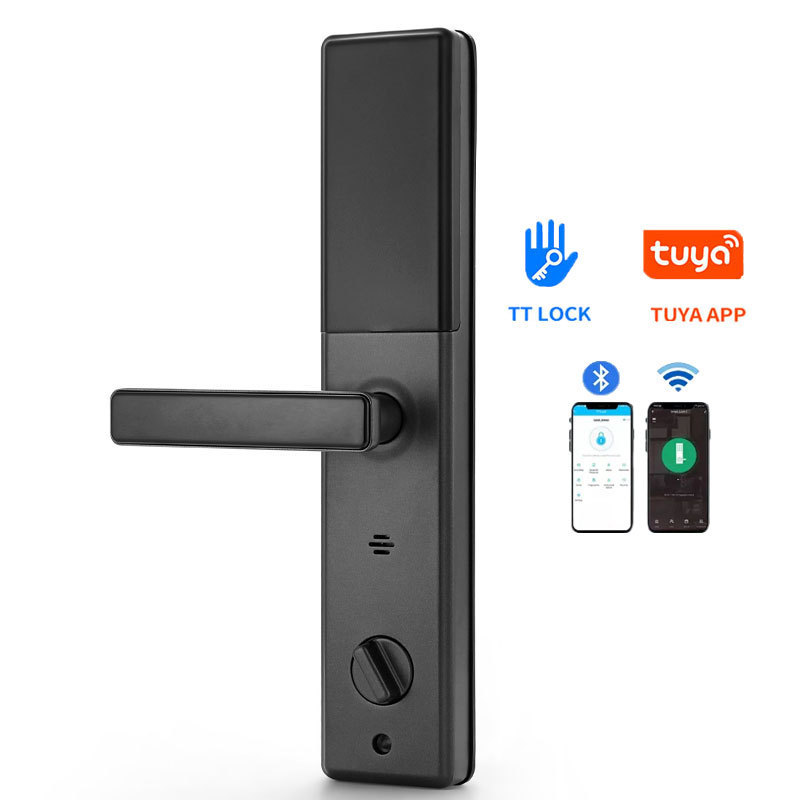 Tthotel Price Of Smart Security Door Lock Tuya Wifi Electronic Smart Door Lock With Biometri Oem