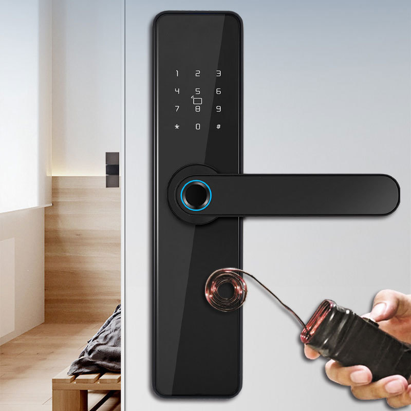 Smart Home Hotel Door digital Tuya Smart life app TTlock Fingerprint Card digital locks for lockers