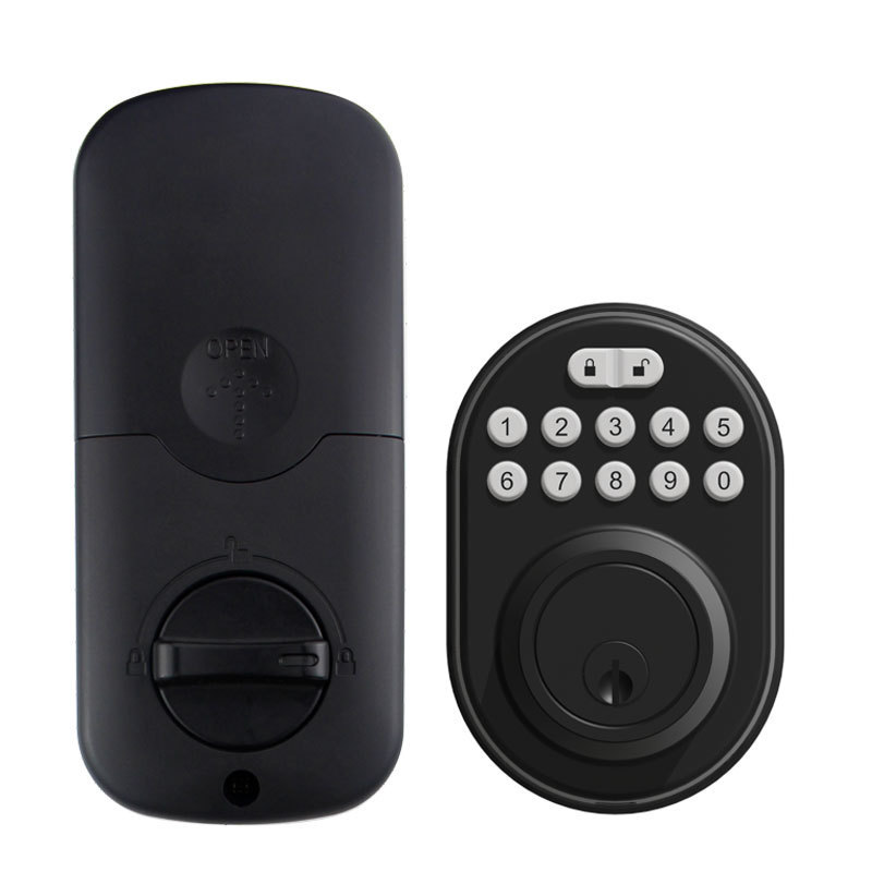 Intelligent Fingerprint password deadbolt smart door lock combination digital electric lock