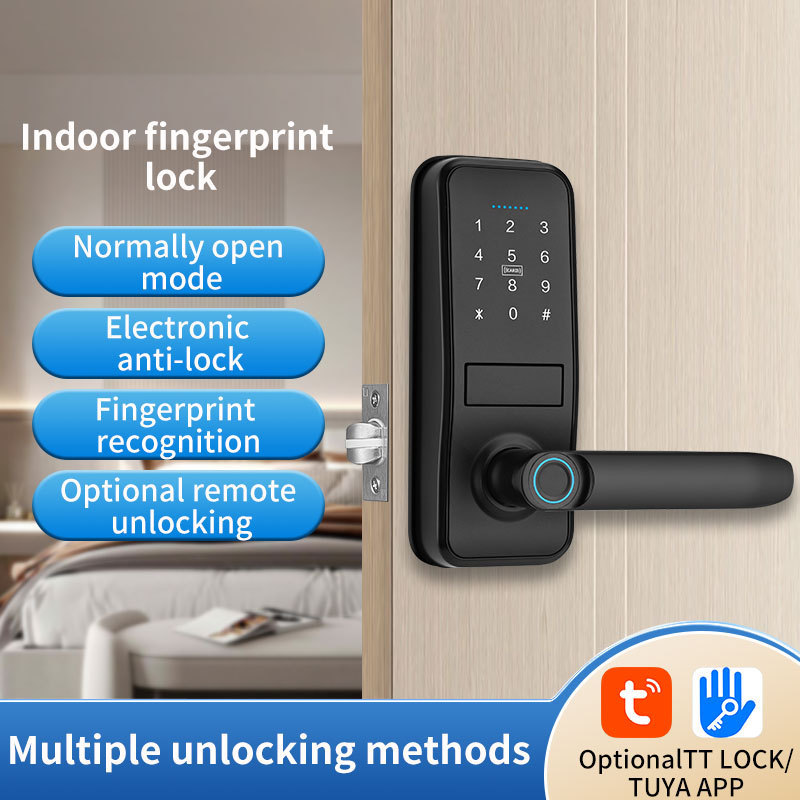 Intelligent Fingerprint Keyless Smart Deadbolt Lock Dead Bolt Lock Security Mortise Door Locks Smart Door Knob