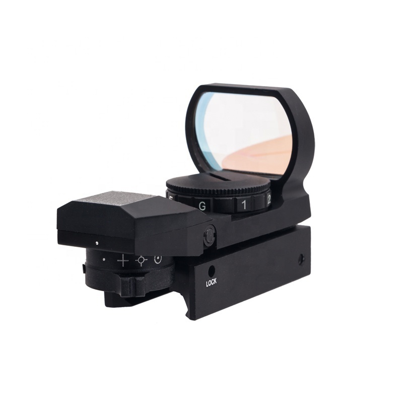 MZJ Optics 1X22X33mm 4 reticle red dot reflex sight red green dot scope outdoor hunting optics red dot sight