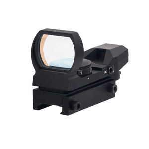 MZJ Optics 1X22X33mm 4 reticle red dot reflex sight red green dot scope outdoor hunting optics red dot sight