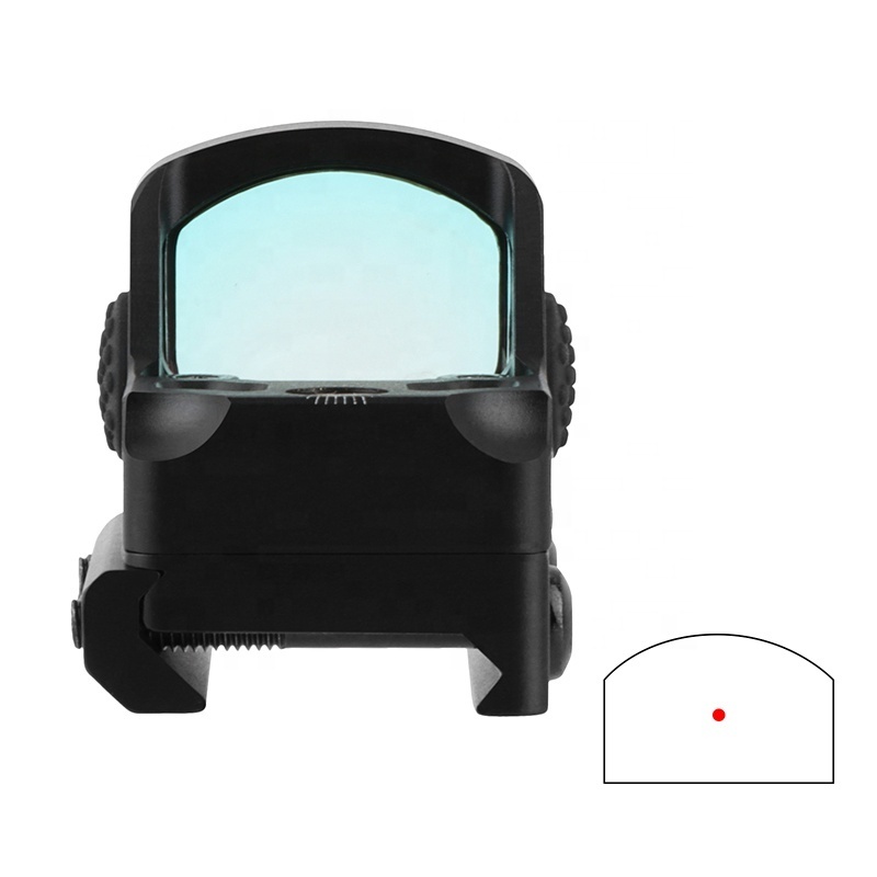 FOCUHUNTER 2023 new hunting shake awake and automatic shutdown red dot sight tactical 1000G shockproof 1X22 red dot sight scope