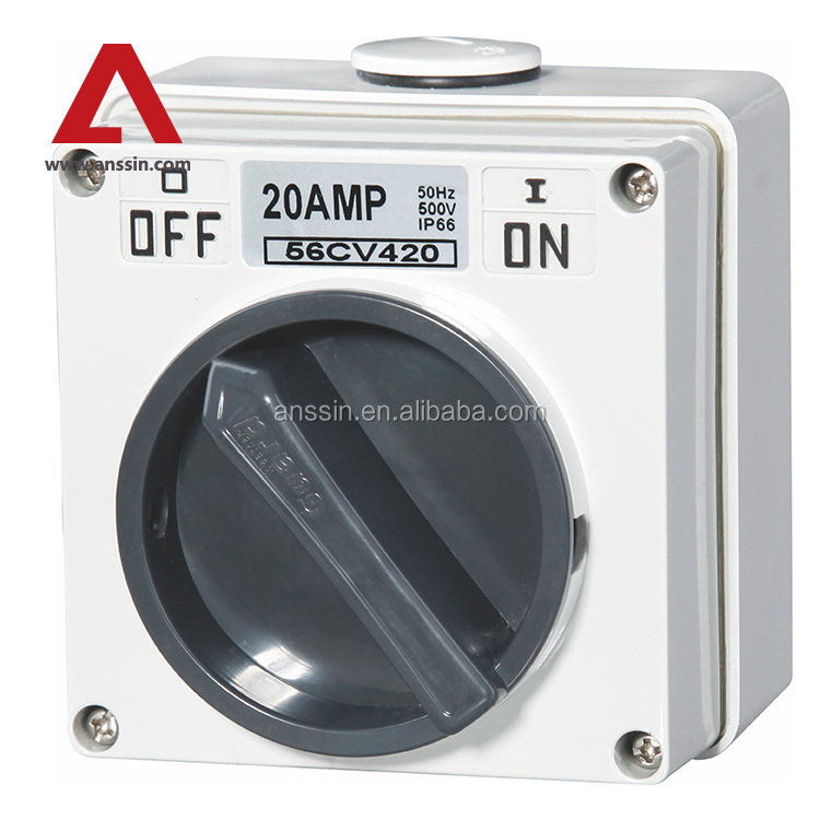 Factory Sales IP66 Weatherproof industry Isolator Switch 3 Phase