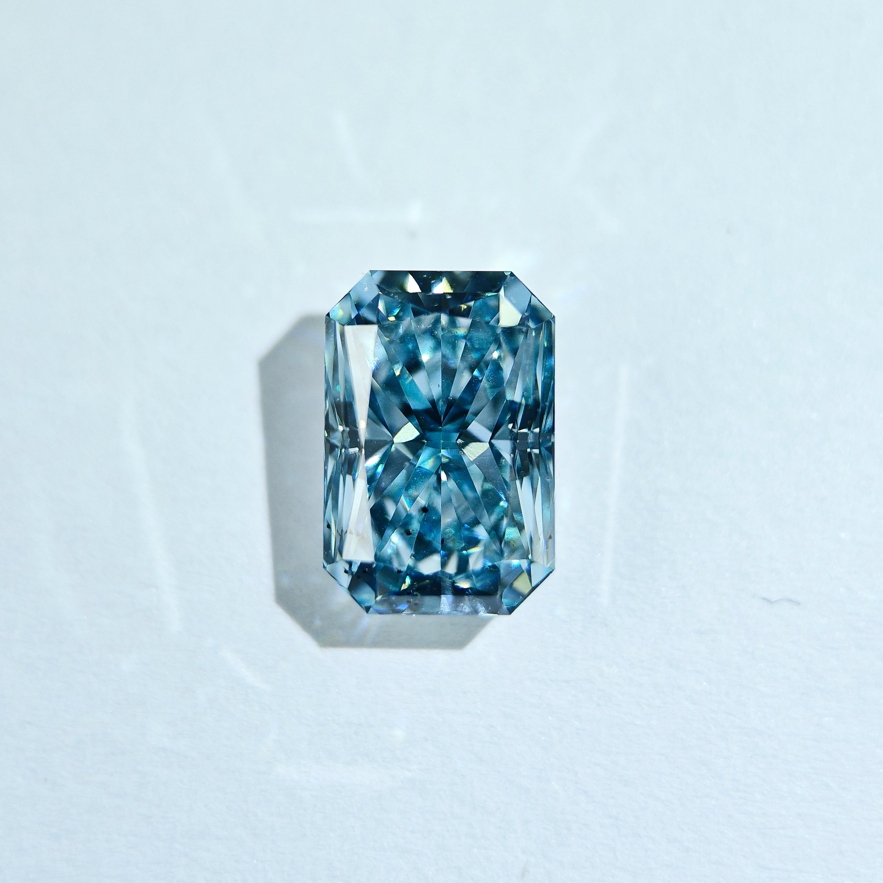 Fancy Intense Blue Lab Grown Diamond IGI GIA Certificate 4.08ct Wholesale Lab Created Diamond HPHT CVD Lab Grown Diamond