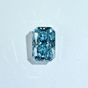 Fancy Intense Blue Lab Grown Diamond IGI GIA Certificate 4.08ct Wholesale Lab Created Diamond HPHT CVD Lab Grown Diamond