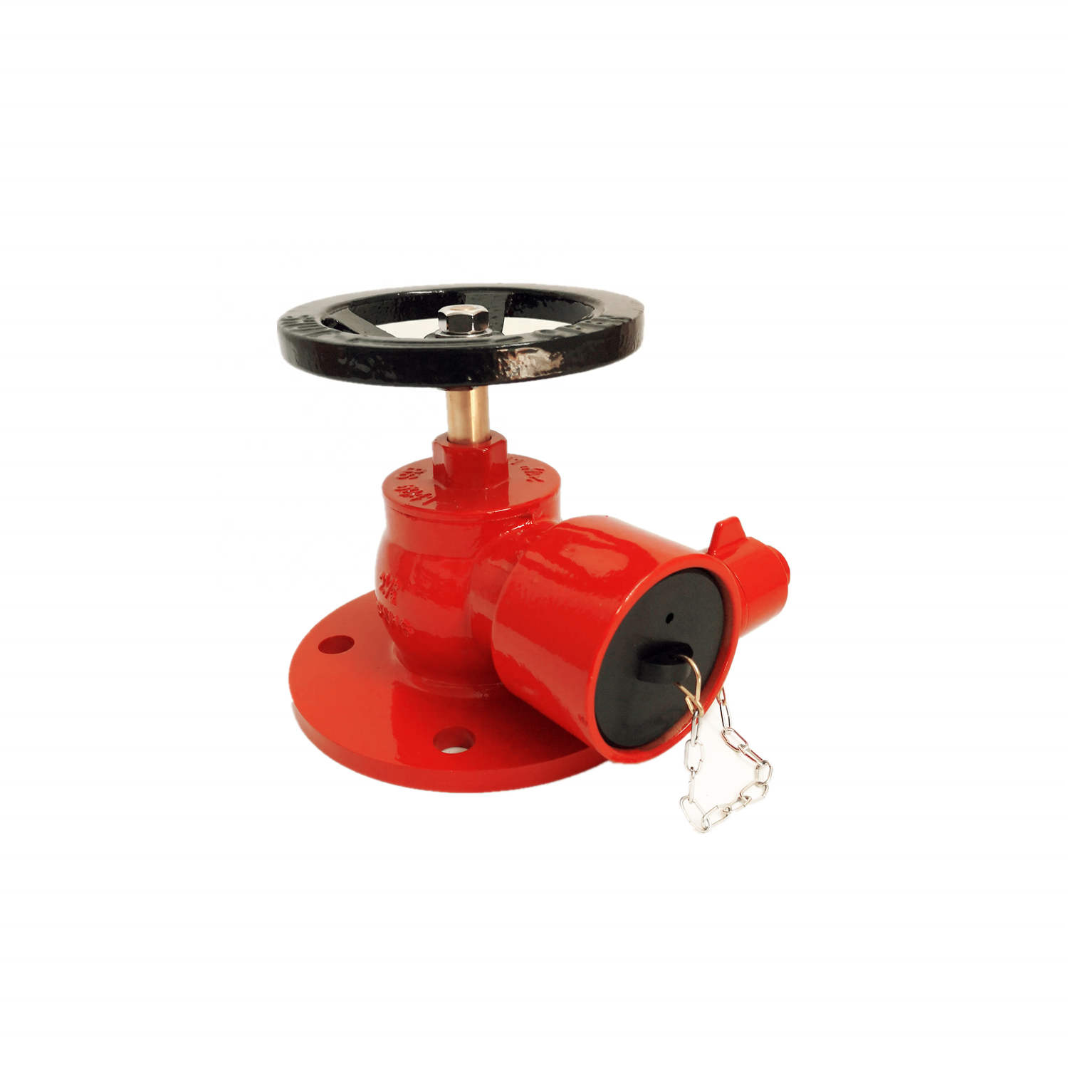 British right angle valve fire hydrant water valve Flange bright angle landing valve