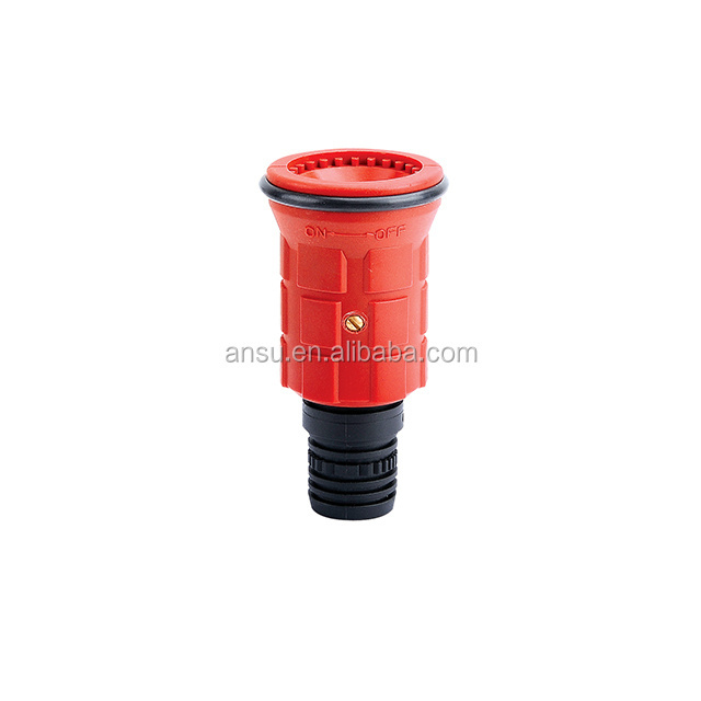 Plastic  fire hydrant nozzle for fire fighting hose reel nozzle 19mm 25mm 33mm best price