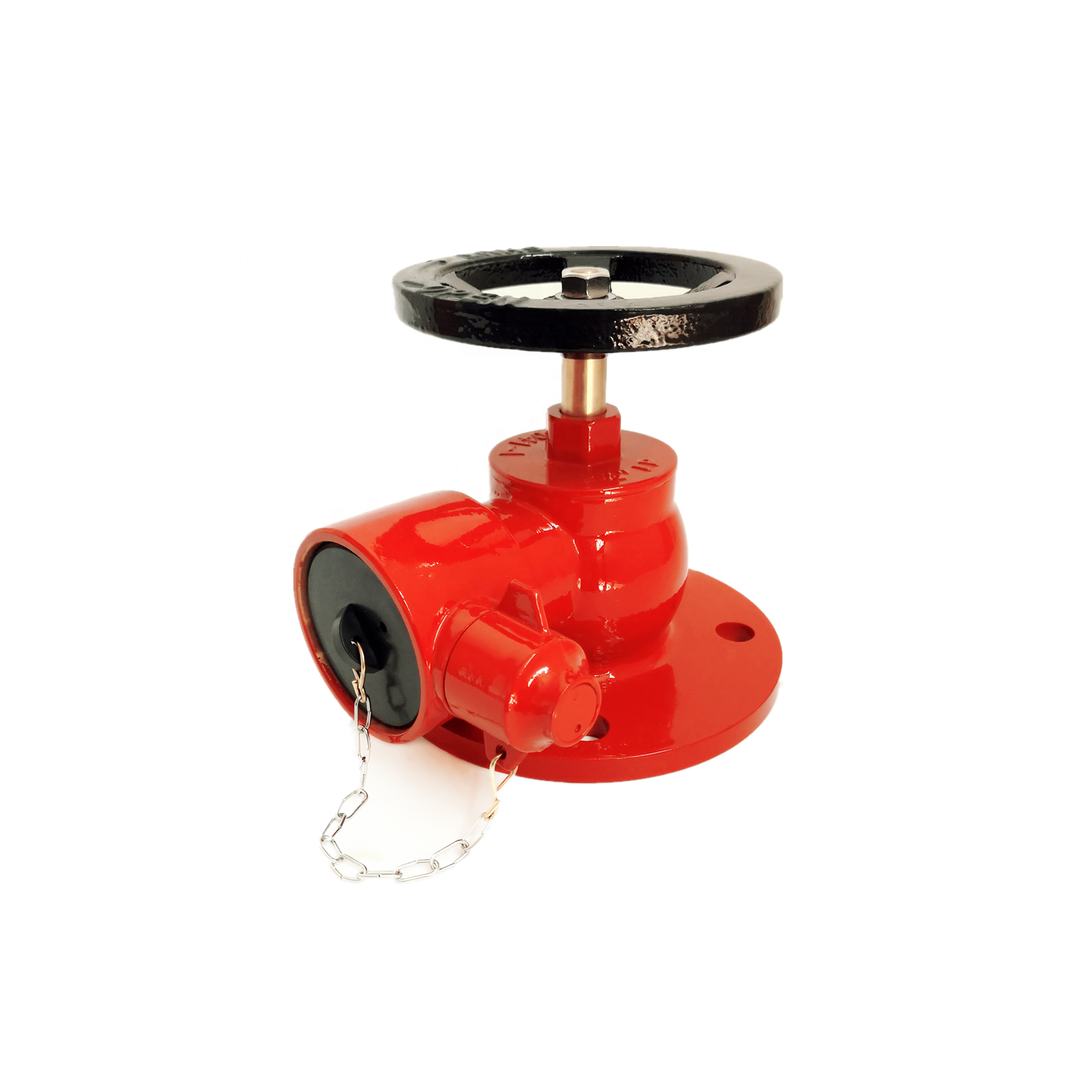 British right angle valve fire hydrant water valve Flange bright angle landing valve