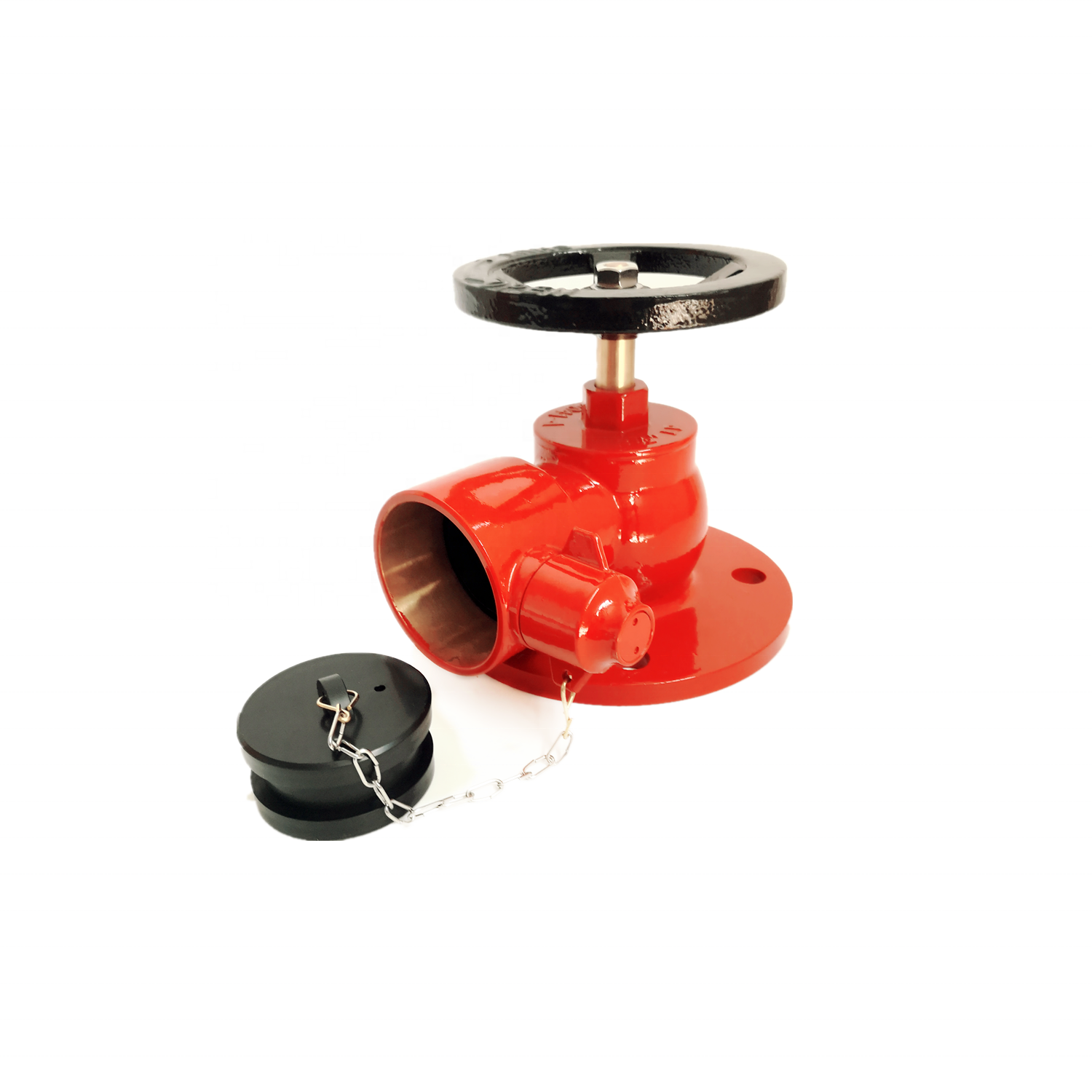 British right angle valve fire hydrant water valve Flange bright angle landing valve