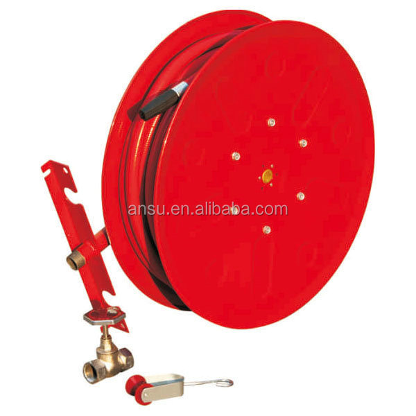 CE LPCB Australian standard  EN694 Fire Hose Fire Hose Reel 19mm 25mm 33mm fire fighting hose reel