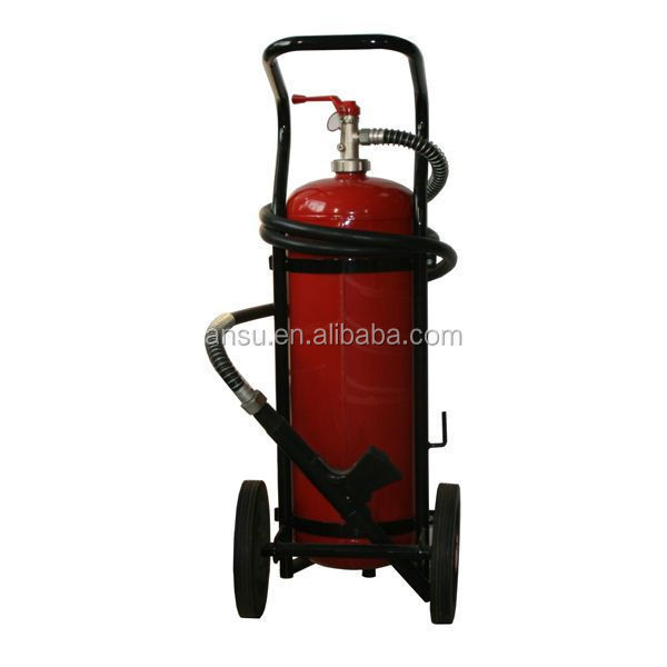 75kg 100kg 50kg  Wheeled Trolley DCP Fire Extinguisher 50kg trolley mounted fire fighting extinguishers