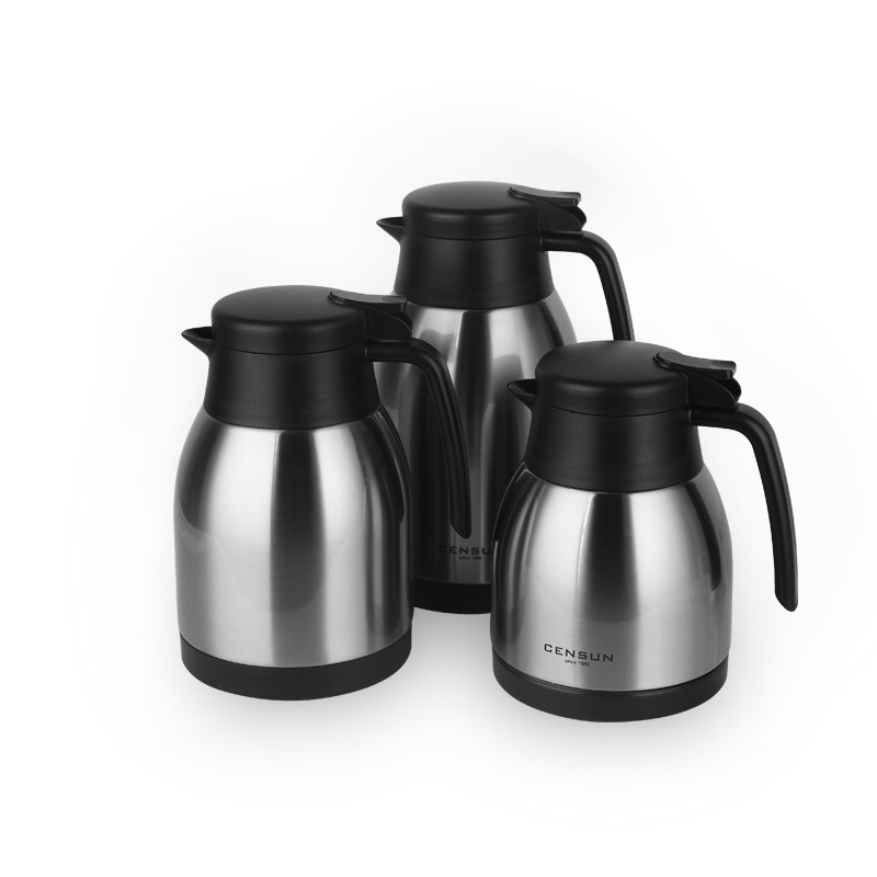 wholesale thermos insulated double walled stainless steel large  heater Arabic tea coffee pot