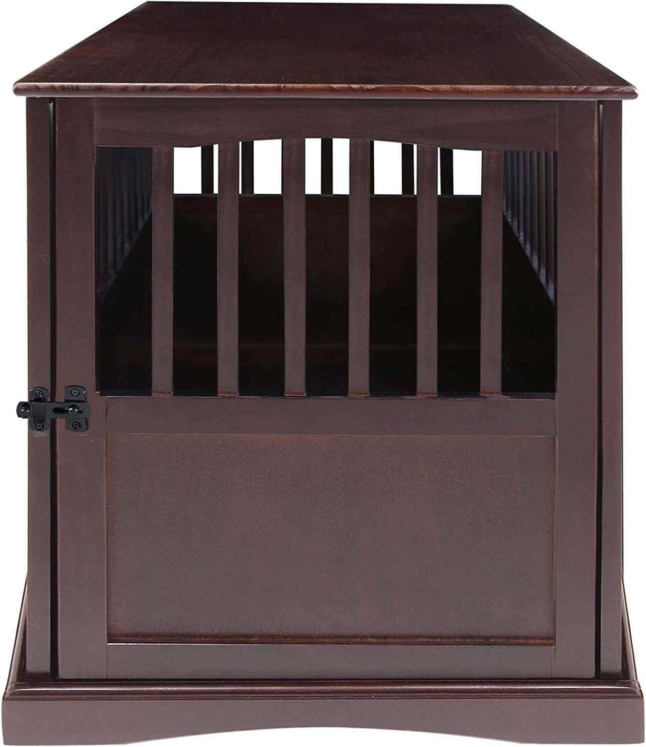 High Quality Wooden Large Indoor Furniture Small Puppy House Kennel Modern Dog Cage Insulated Medium Pet Crate End Table