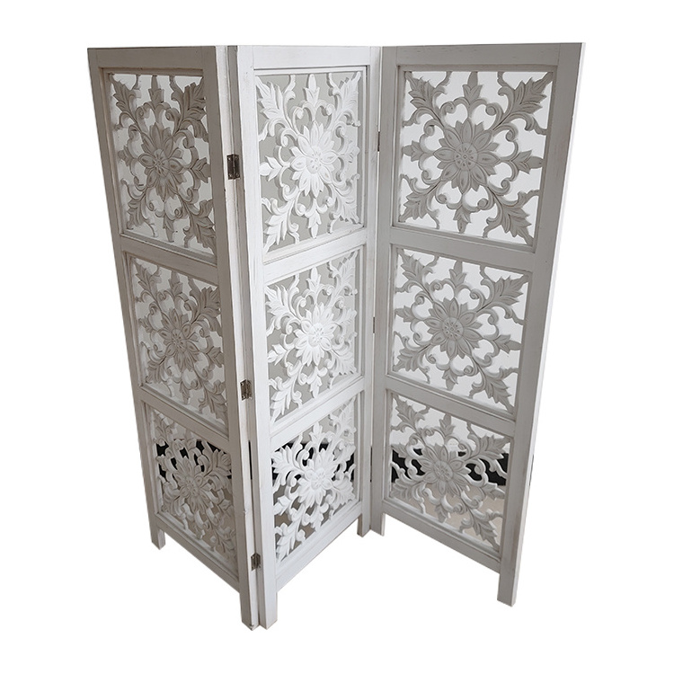 Folding Home High Quality Room Dividers Partitions Decorative Screen Indoor Wooden