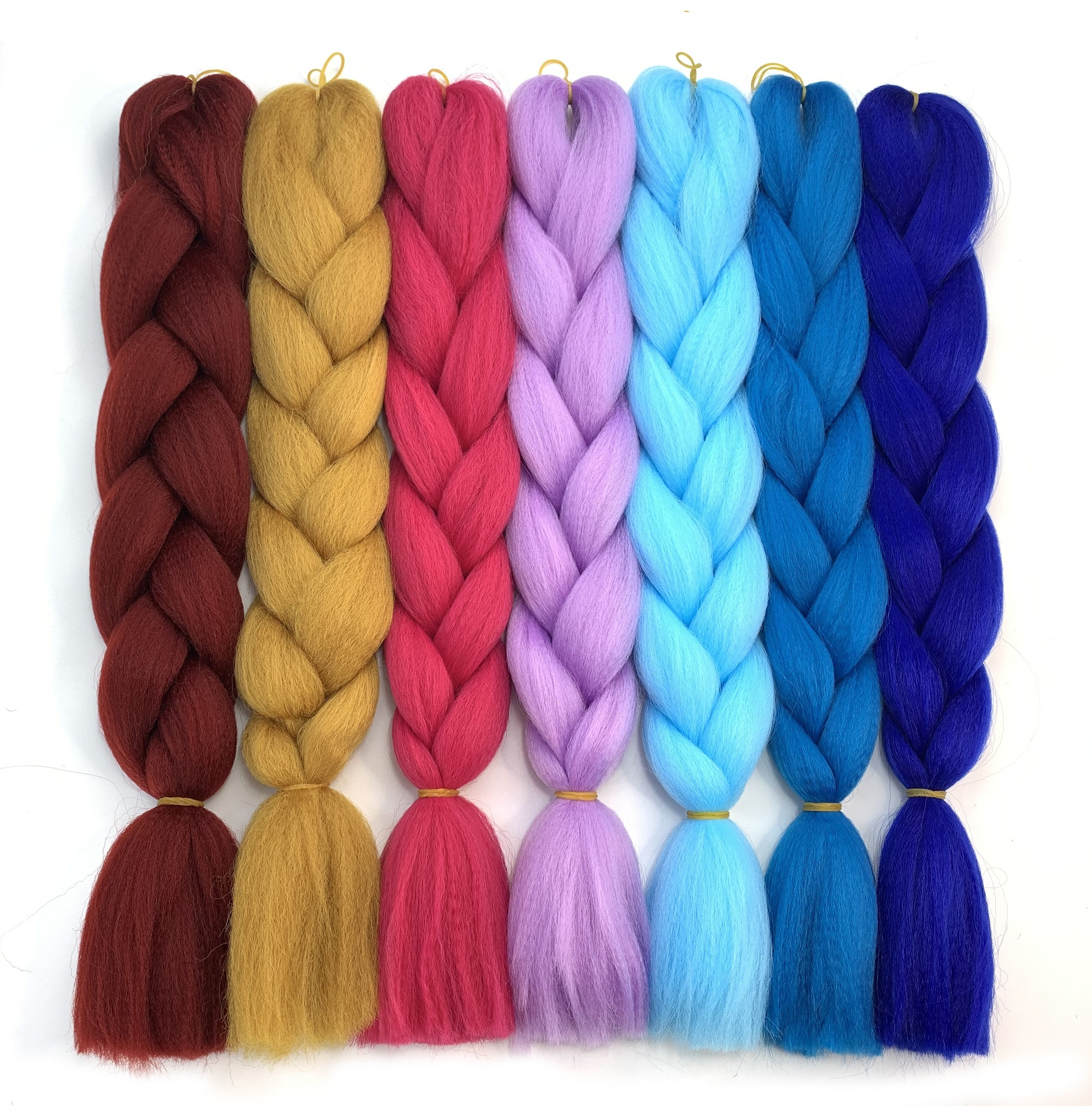 Wholesale Private Label Jumbo Braids Hair African Yaki Straight Ombre Synthetic Braids Original Synthetic Braiding Hair