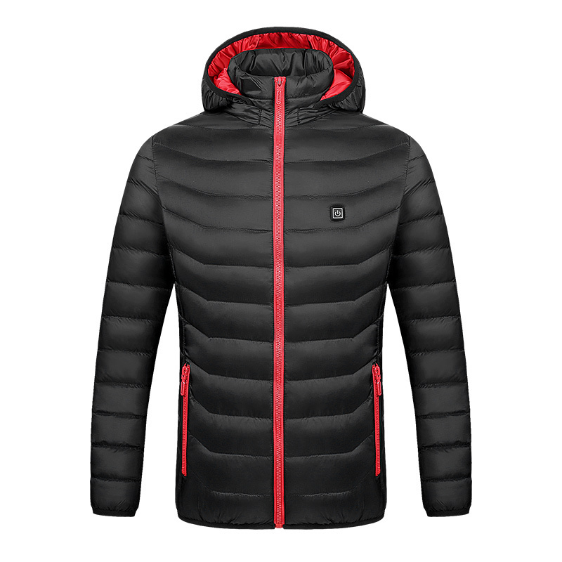 OEM Wholesale Intelligent clothes warm coat men and women charging winter coat USB electrically heated jacket heated coat