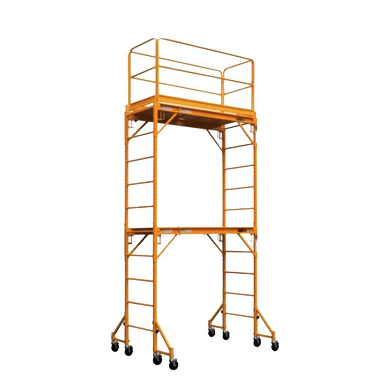 6' Multifunctional Mobile Scaffolding Rolling Steel Multi-function Tower 6ft Scaffold