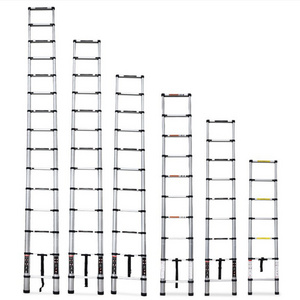 Aluminum Folding Step Telescopic Ladder Extendable Ladders Aluminum Telescopic Portable Ladder