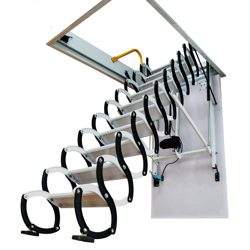 Best Price Carbon Steel Electric Attic Ladder Design