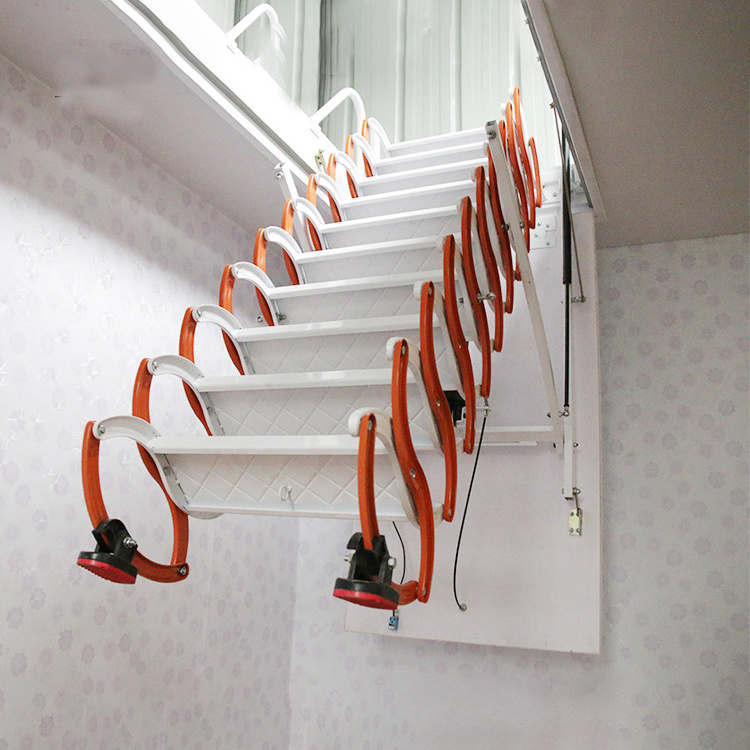 Best Price Carbon Steel Electric Attic Ladder Design