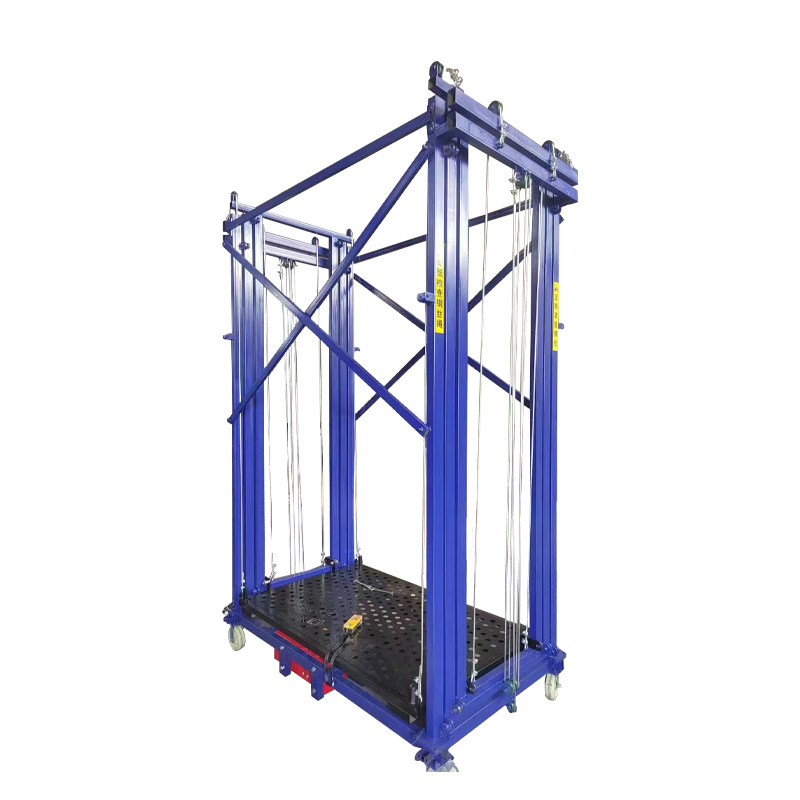 2-10m 500KG Mobile Electric Scaffolding Lifting Remote Platform Automatic Scaffold for Construction Building Construction