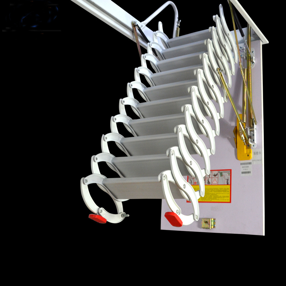 Indoor Foldable Aluminum Magnesium Attic Ladder Hinges