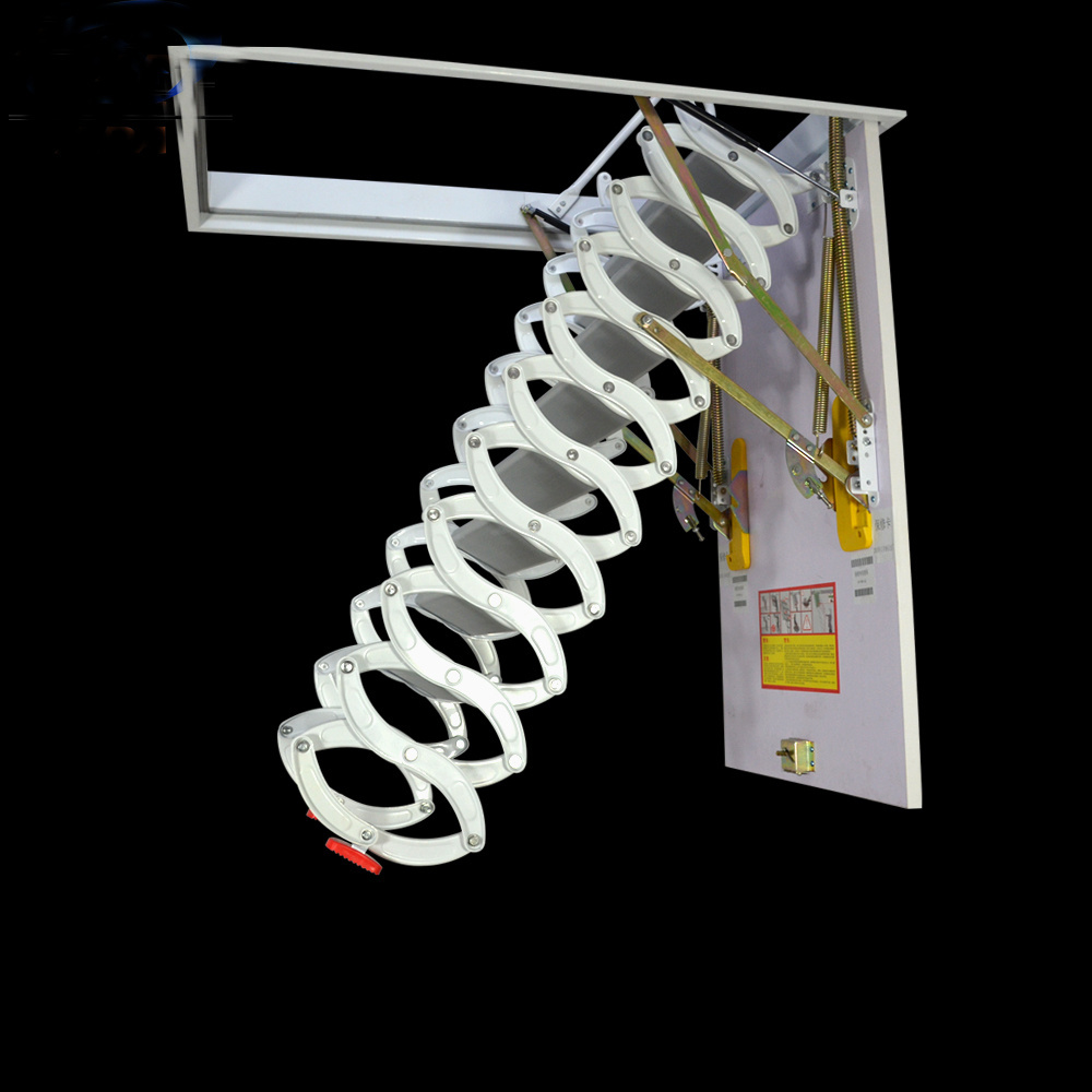 Indoor Foldable Aluminum Magnesium Attic Ladder Hinges