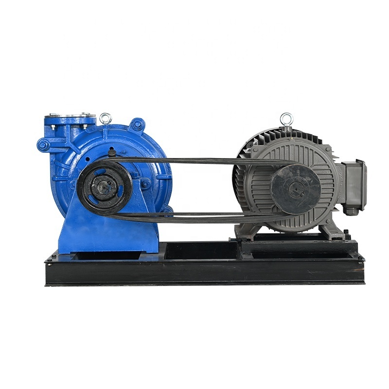 dayu Electric industrial centrifugal non-clogging slurry pump the best quality slurry pumps