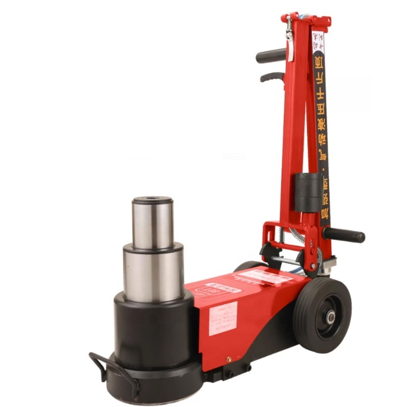 air hydraulic truck jacks Repair Lift Jacks120 Ton  horizontal type Pneumatic truck lifting jack