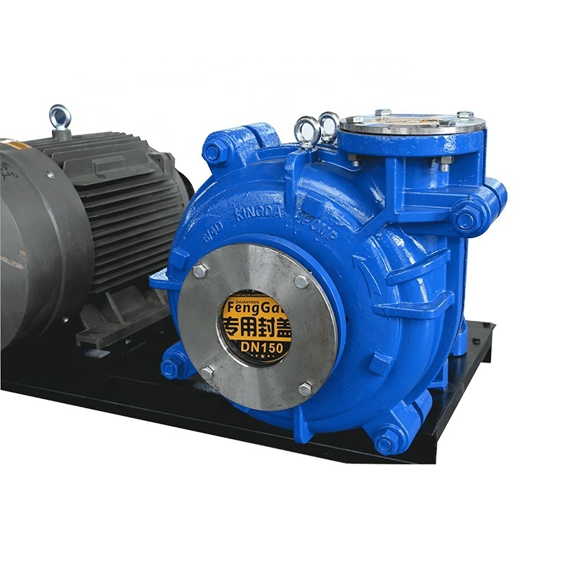 dayu Electric industrial centrifugal non-clogging slurry pump the best quality slurry pumps