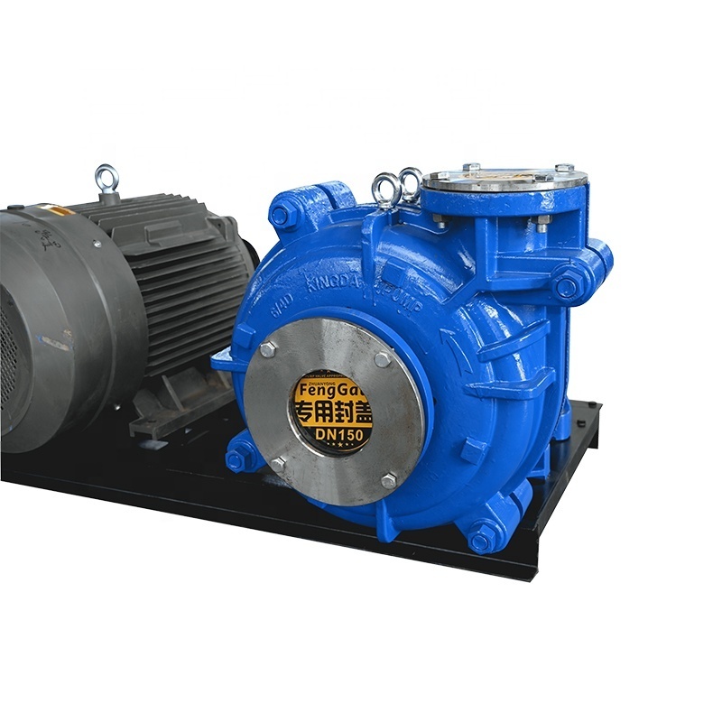 dayu Electric industrial centrifugal non-clogging slurry pump the best quality slurry pumps