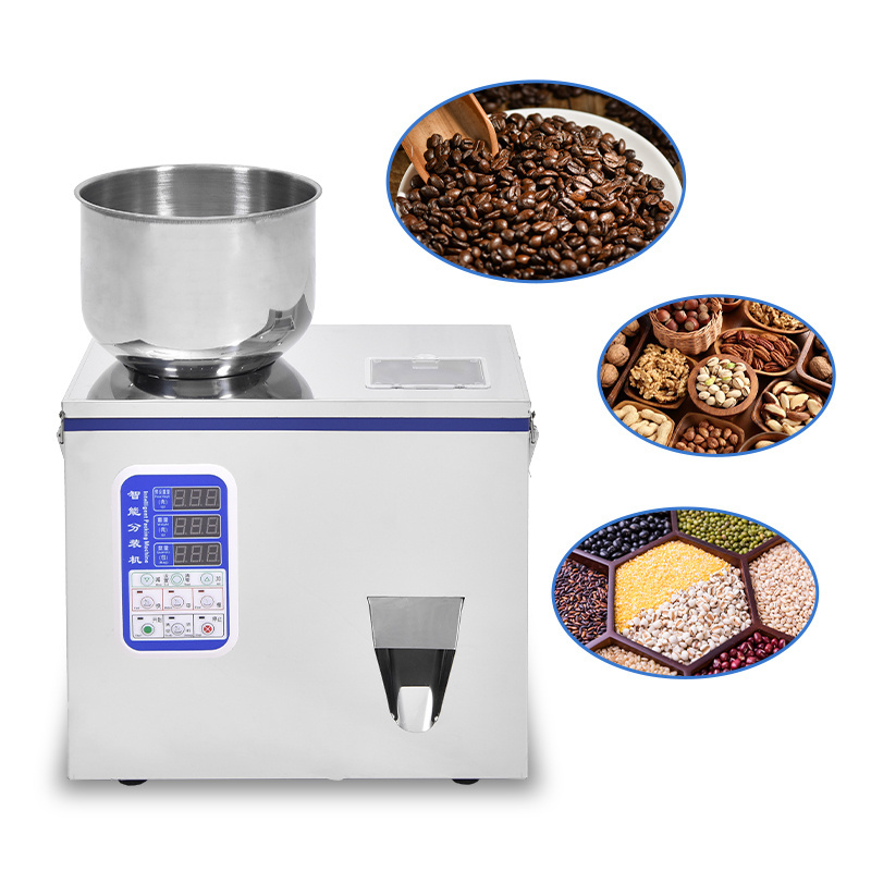 Table Top Semi Automation Weighing Filling Packing Mahine For Small Businesses Machine Grains Seeds Powders Beans Many Products