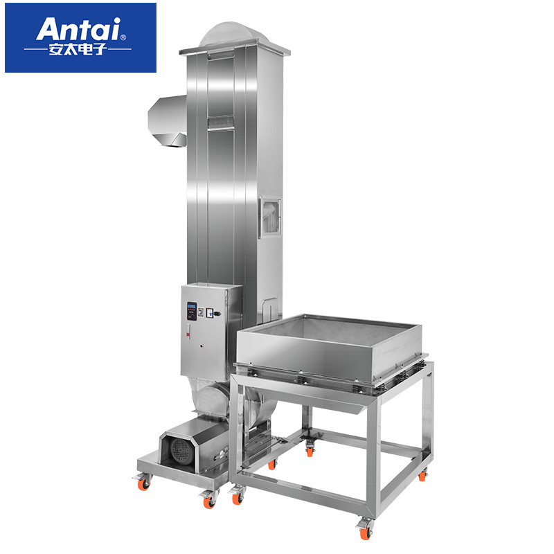 Easy use automatic food conveyor granules nuts chips french fries powders bucket conveyor bucket elevator conveyor