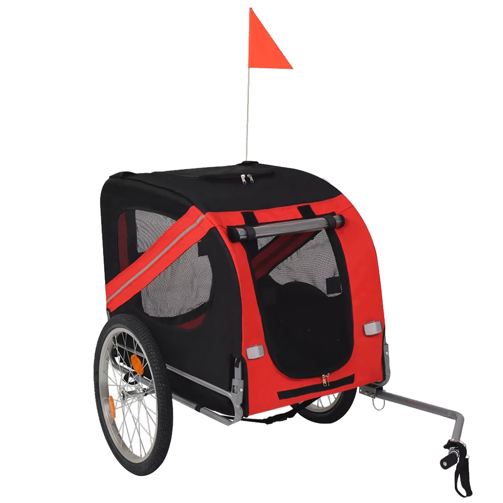 Hot Selling Pet Bike Trailer Large Dog Cat Bicycle Pram pet stroller carrier Foldable(BT005)