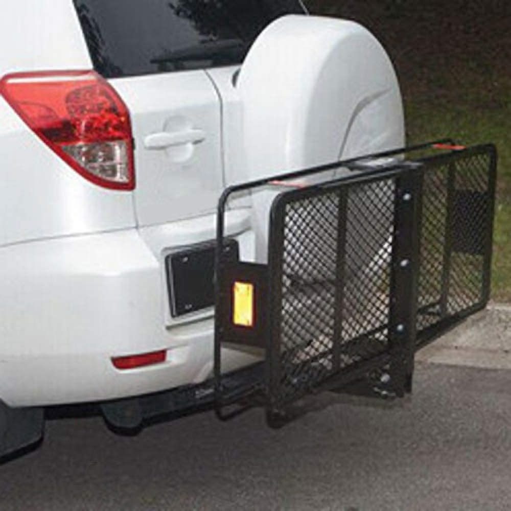 Manufacturers Factory Powder coating Folding Trailer Luggage Basket Rack Hitch Cargo Carrier