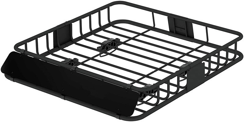 Steel Roof Rack Van/SUV Baggage Cargo Carrier Basket with Wind Fairing