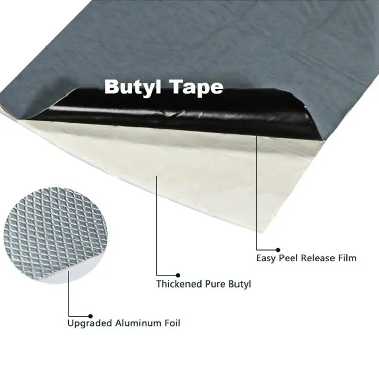 Waterproofing Sealing material for metal roof and seam part roof panel Butyl Sealant leak repair tape