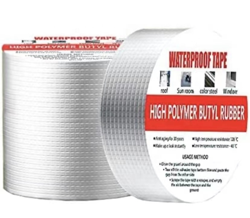 Factory Direct Sale Free Sample Self-Adhesive Flashing butyl tape Instant watertight seal Butyl Waterproof Sealant Tape for roof