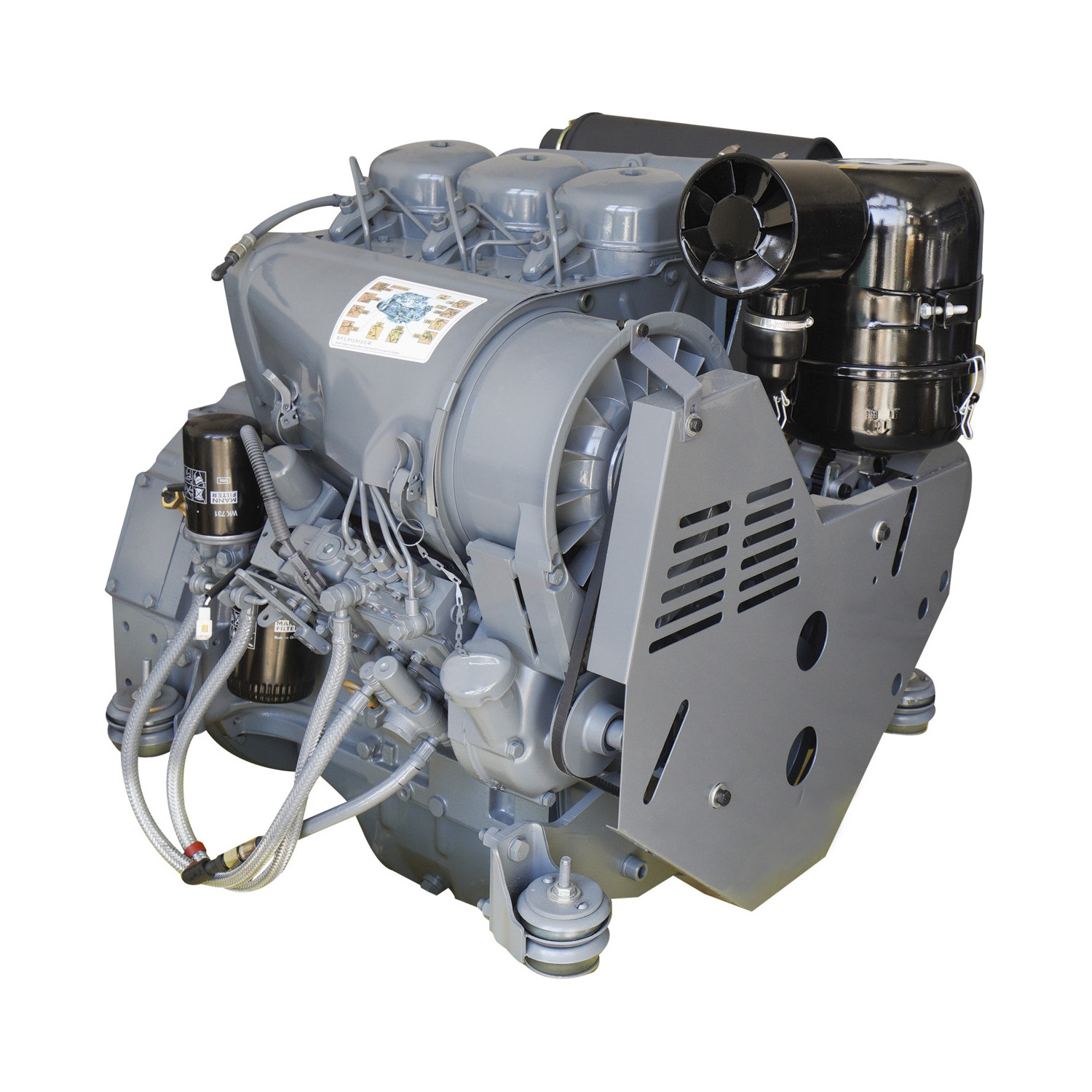 3 Cylinder 4 Stroke 30hp 40hp Diesel Engine F3L912 For Deutz