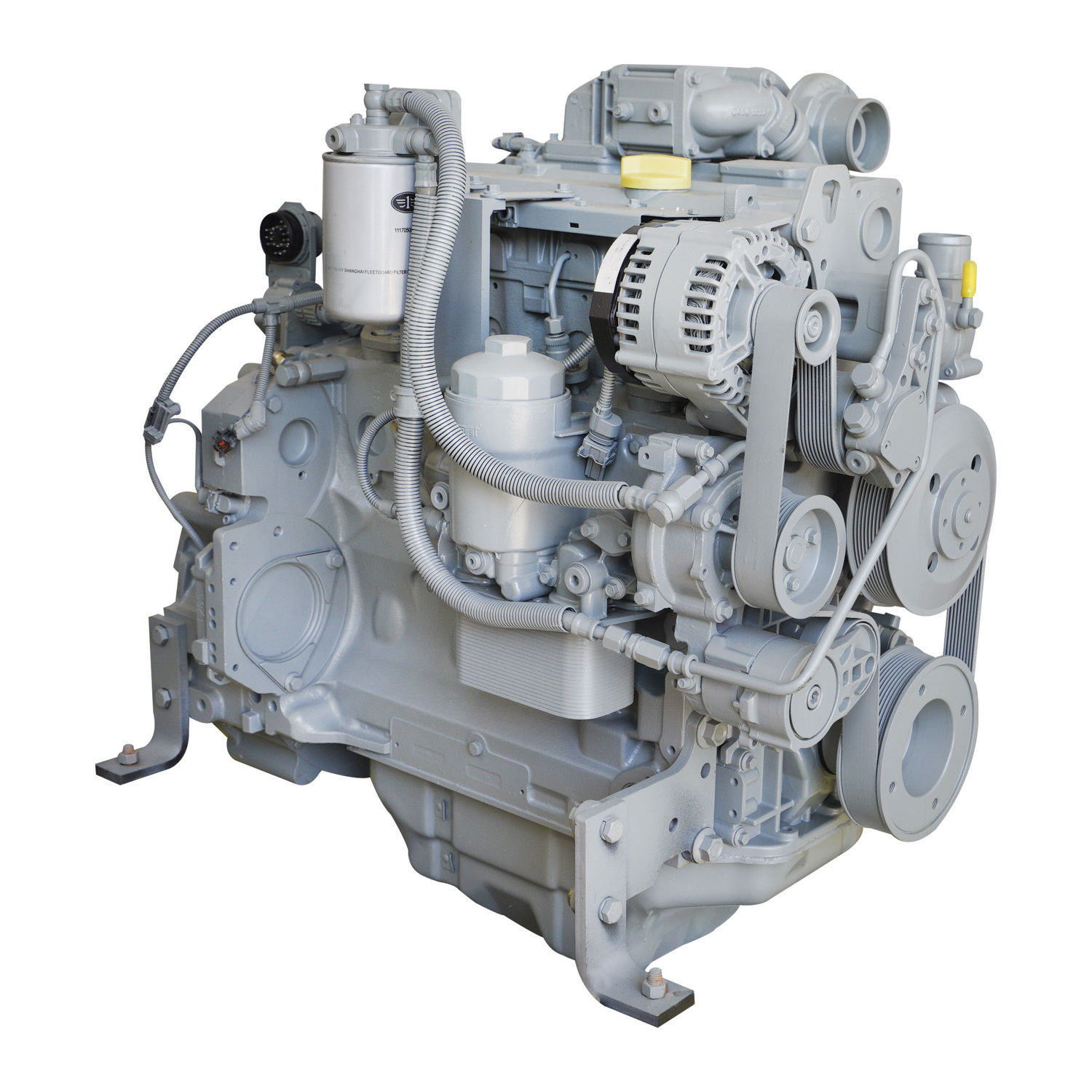 140hp New 4 Cylinder Water Cooled BF4M2012C Diesel Engine For Deutz