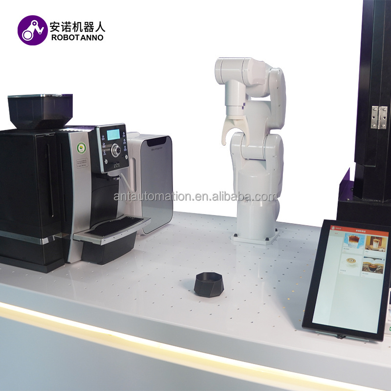 2024   Freshly Ground Milk Frother Stainless Steel Coffee Latte Art Robot Coffee Vending Machine