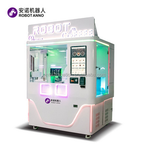 2024 New Robot Coffee Kiosk  RobotAnno Hot And Cold Coffee Vending Machine For Business