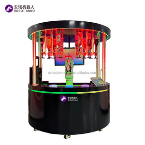 High Quality Commerical Cocktail Bar Popping  Robot Bartending Vending Machine