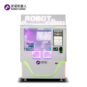 Commercial Robot Barista Self Service Touch Screen Ordering Hot And Cold Coffee Vending Machine