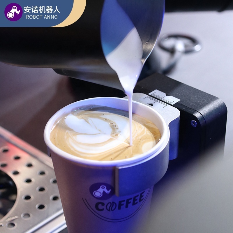 Coffee Maker Commercial Multifunctional Cappuccino Robot Latte Espresso Coffee Vending Machine