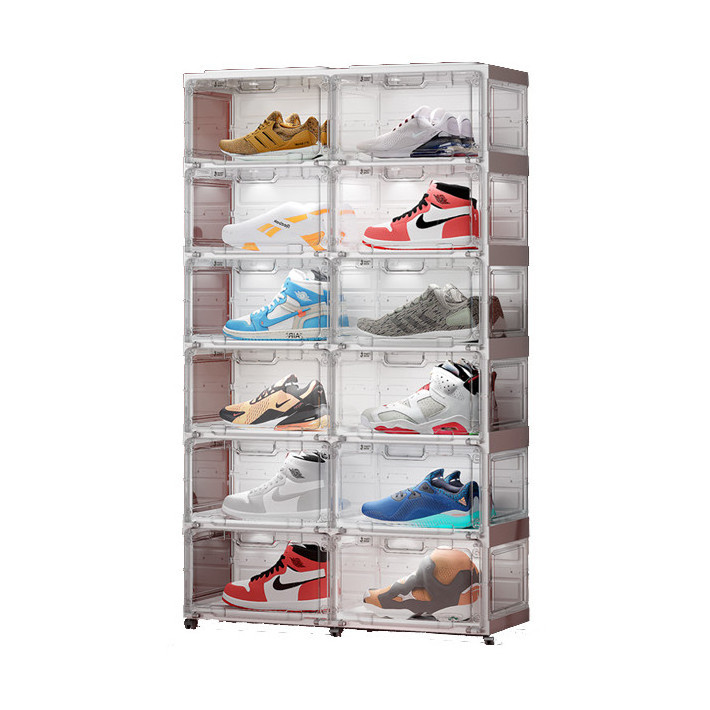 plastic wall mounted folding shoe rack ANTBOX MAYI BOX