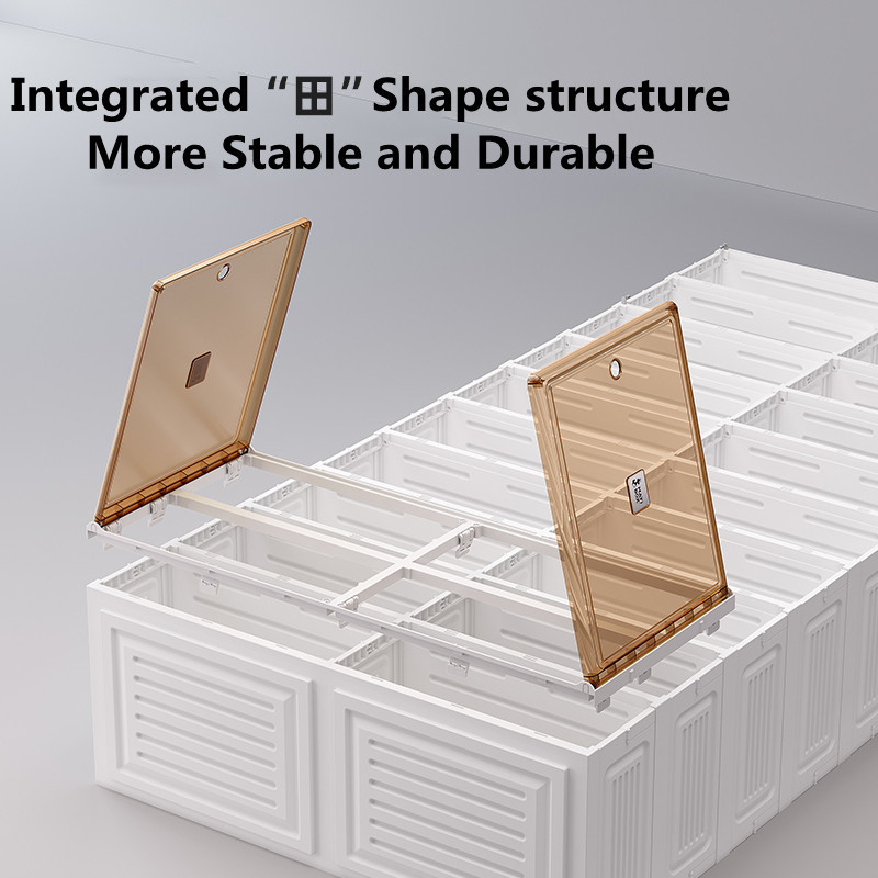 China factory ANTBOX  MAYI BOX Strong magnetic auto-close door Safe and stable stacking  shoe rack